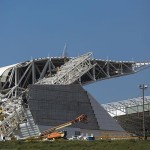 Arena de Sao Paulo roof collapse