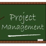 Blackboard that says Project Management