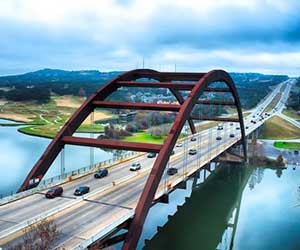 bridge over river