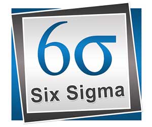 Six sigma graphic