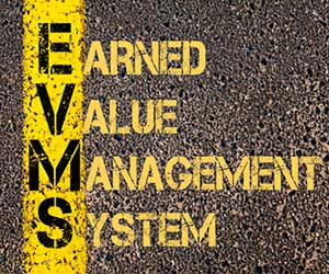 Earned value management system logo