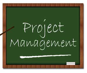 Project management blackboard