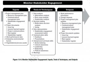 PMBOK Process: Monitor Stakeholder Engagement
