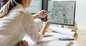 Project managers performing feasibility study