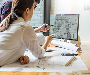 Project managers performing feasibility study