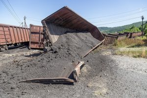 train derailment and cleanup