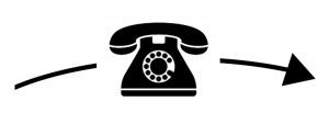 Value stream map icon - telephone