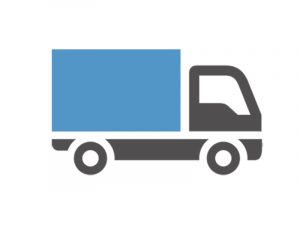 Value stream map icon - truck shipment