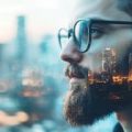 Person dreaming of building something