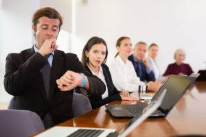 A boring meeting